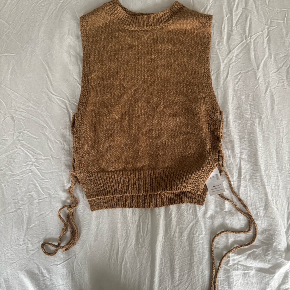Urban Outfitters Brown Knit Tunic Top